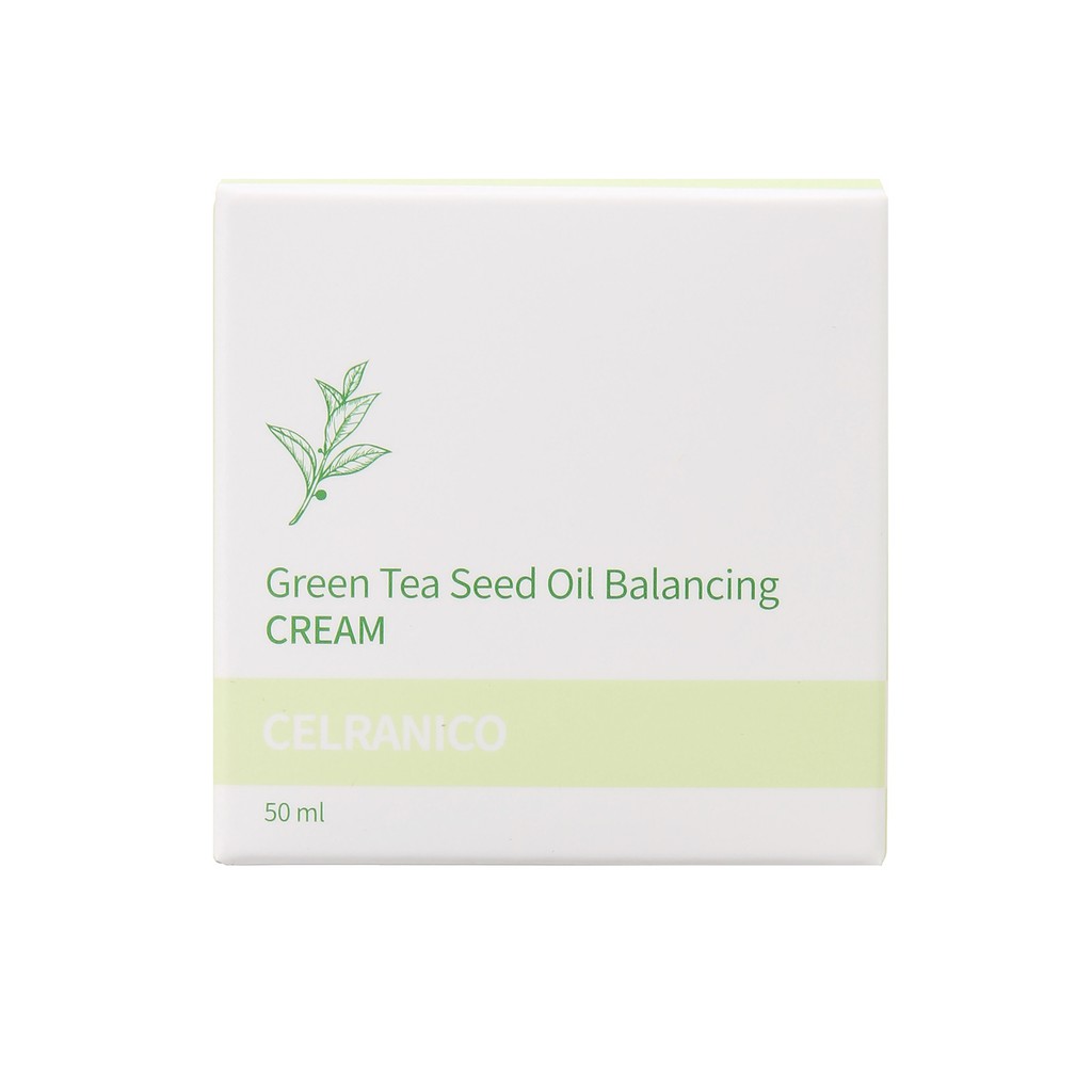 CELRANICO Green Tea Seed Oil Balancing Cream