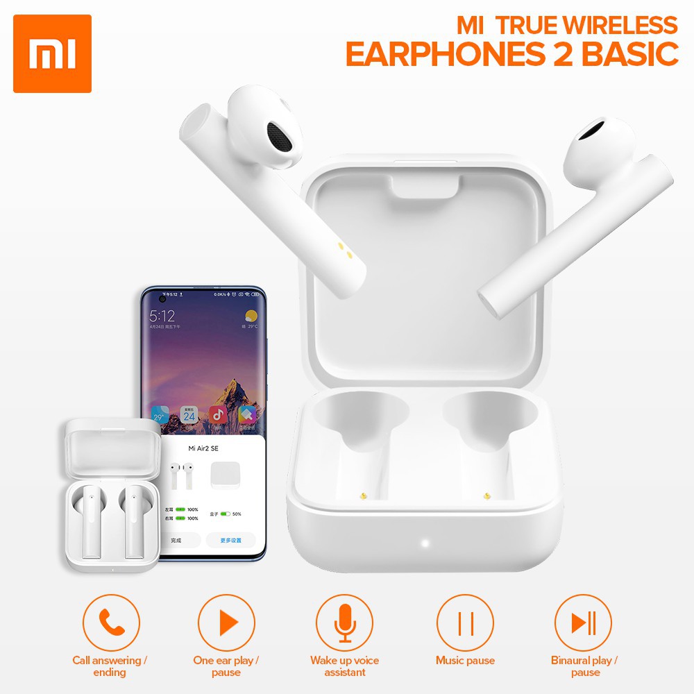 Xiaomi Official Mi True Wireless TWS Earphones 2 Basic Earphone