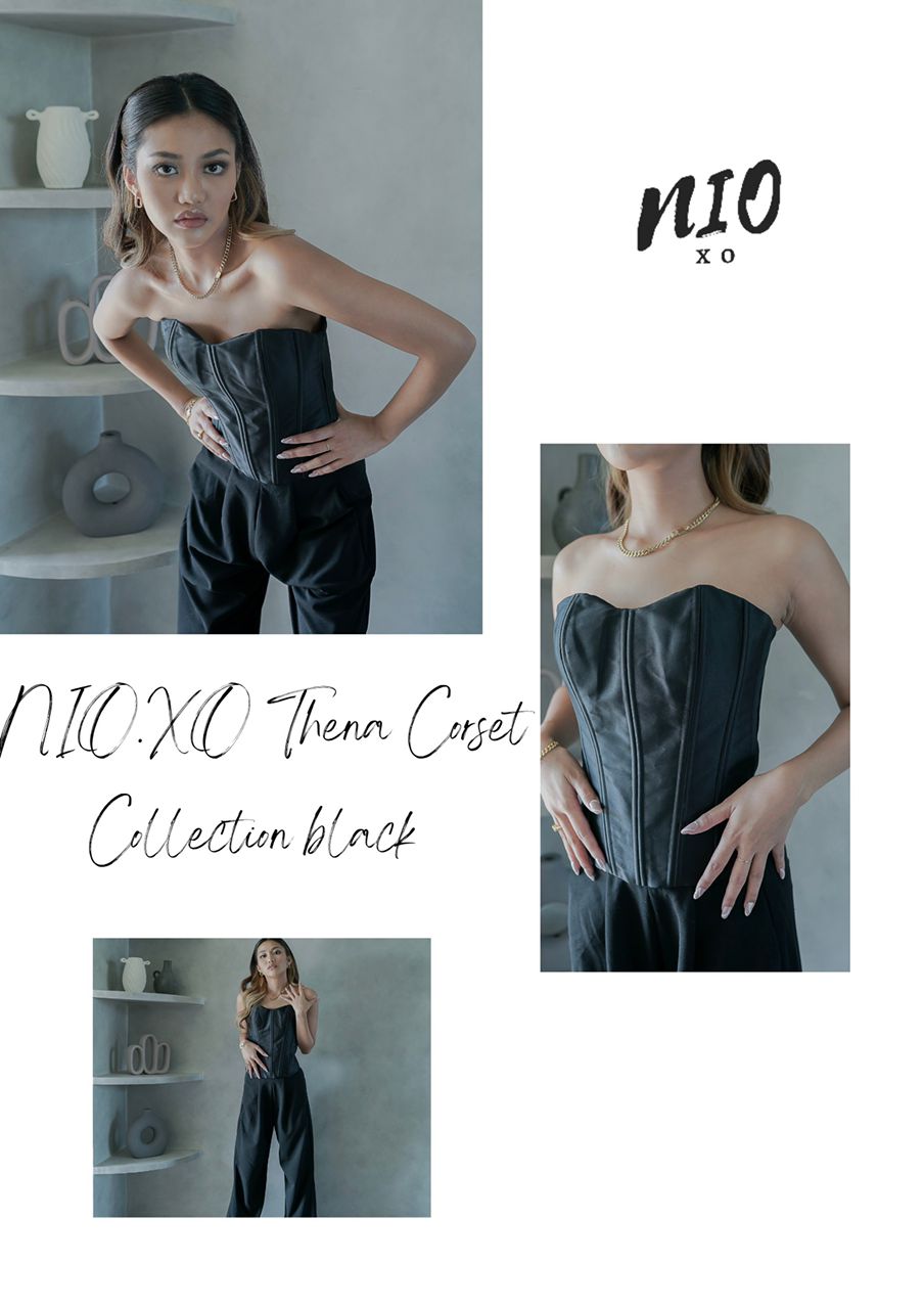Thena Corset Collection Black