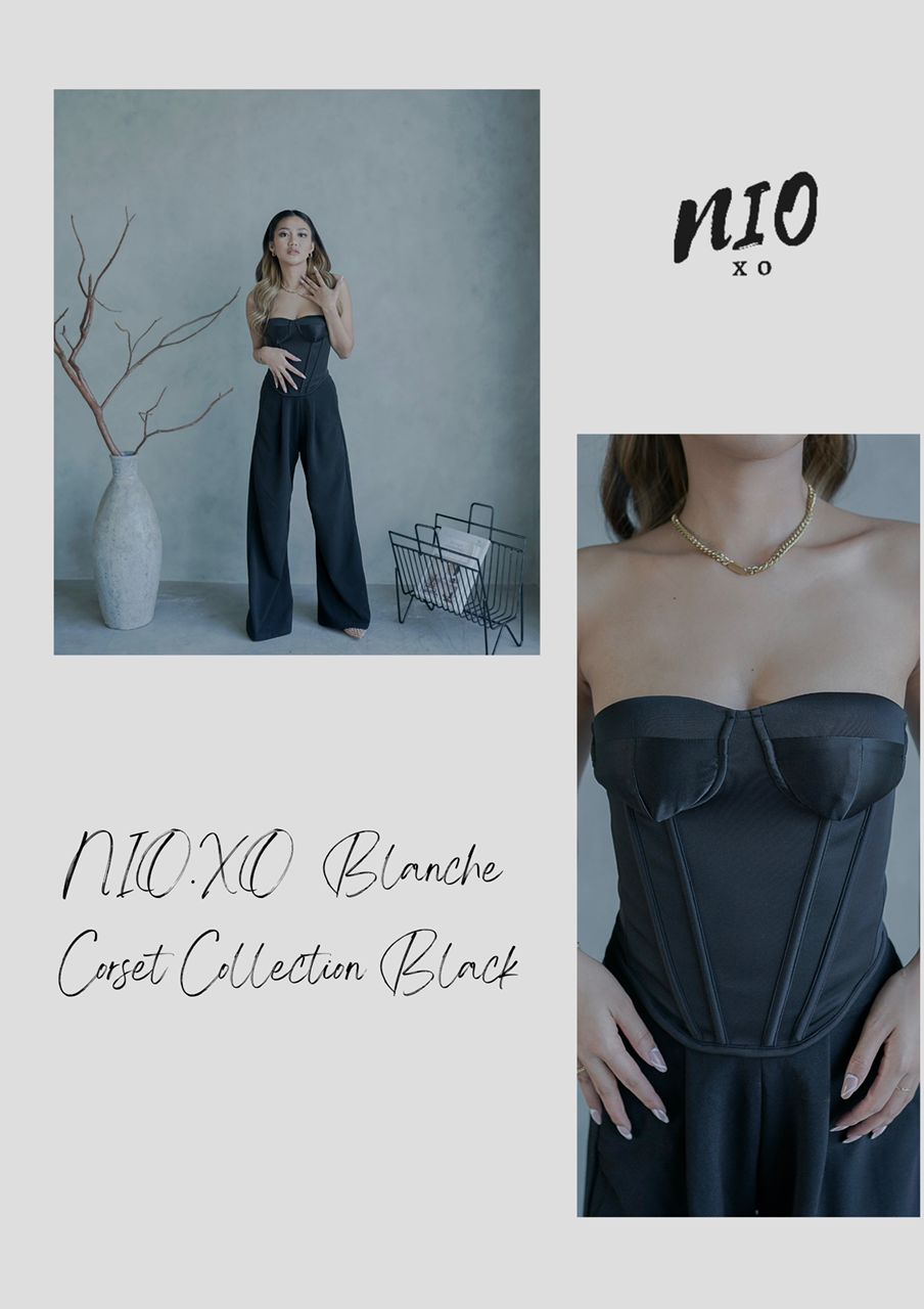 Blanche Corset Collection Black