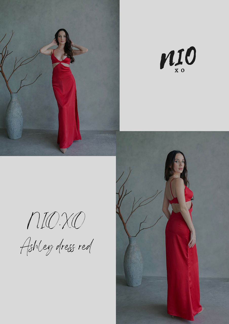 Ashley Dress Red