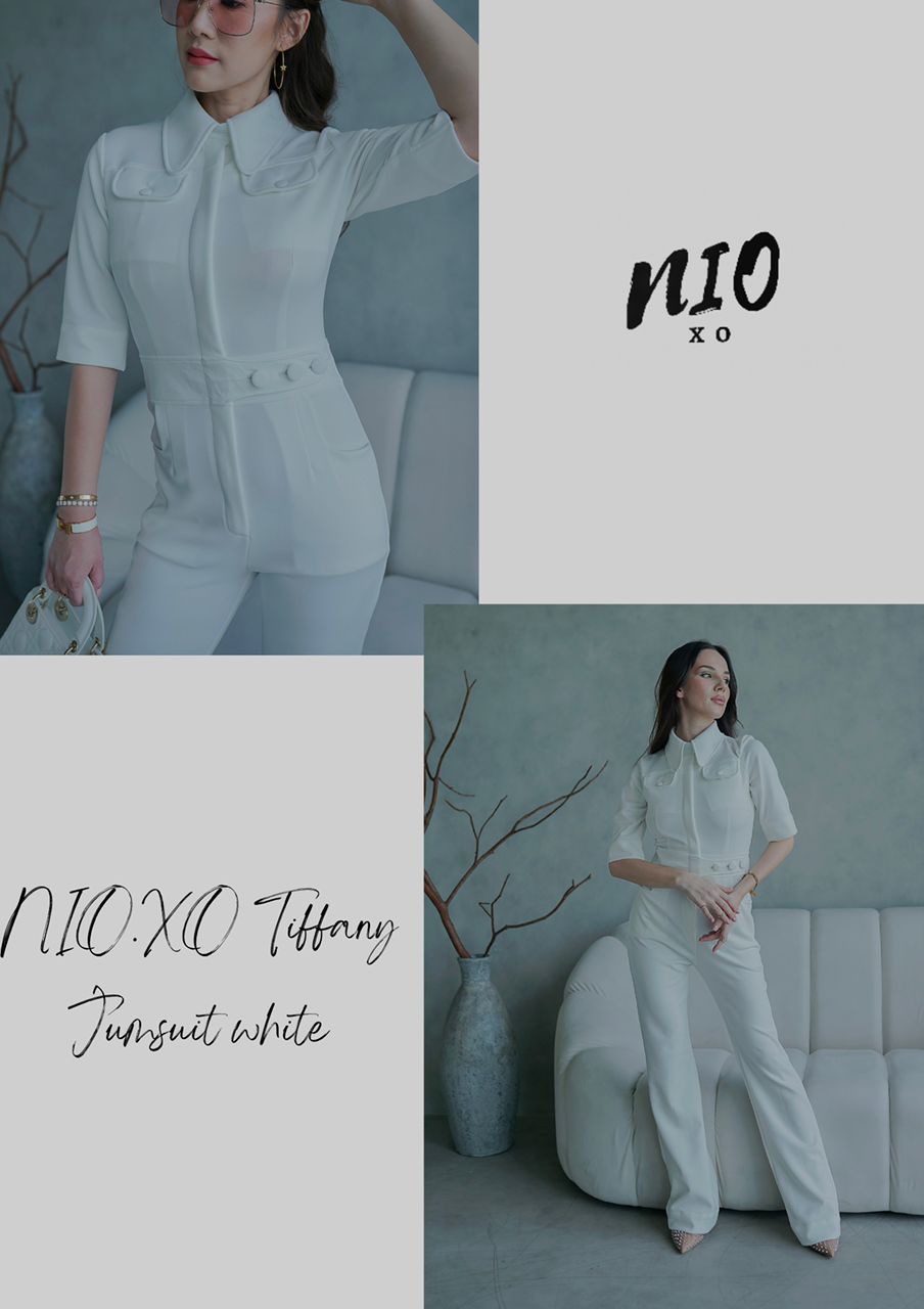 Tiffany Jumpsuit White
