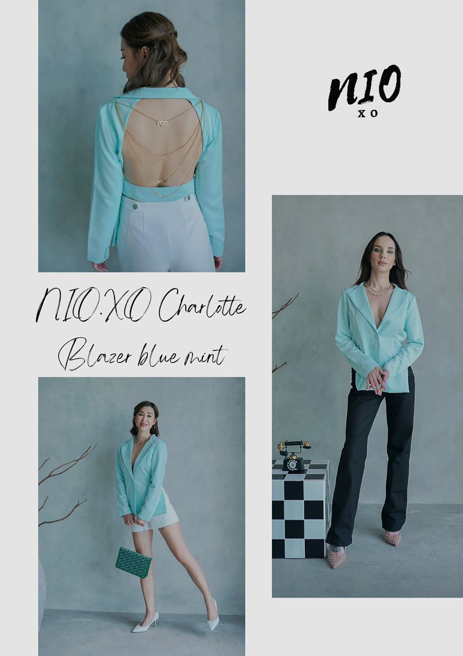 Charlotte Blazer Blue Mint